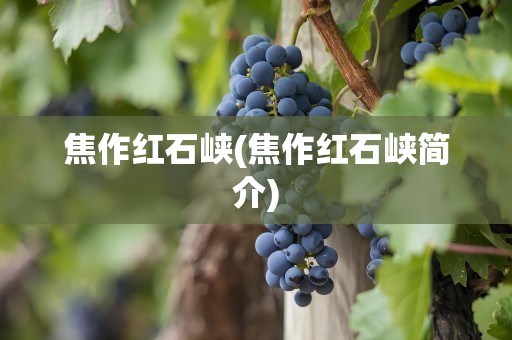 焦作红石峡(焦作红石峡简介)