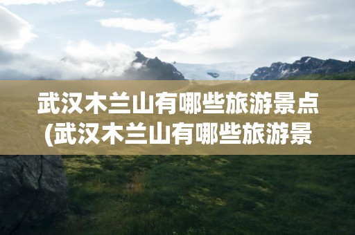 武汉木兰山有哪些旅游景点(武汉木兰山有哪些旅游景点好玩)