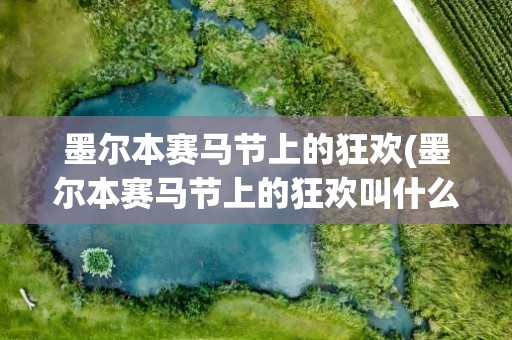 墨尔本赛马节上的狂欢(墨尔本赛马节上的狂欢叫什么)