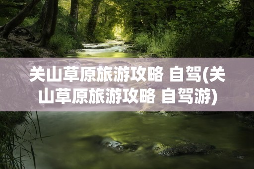 关山草原旅游攻略 自驾(关山草原旅游攻略 自驾游)
