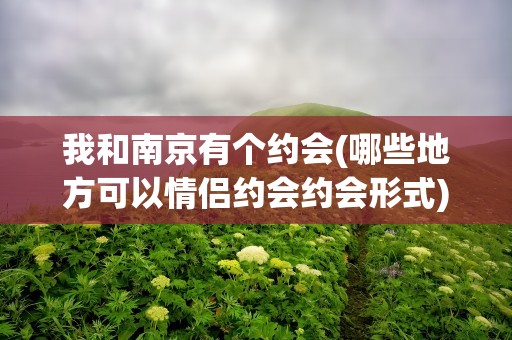 我和南京有个约会(哪些地方可以情侣约会约会形式)
