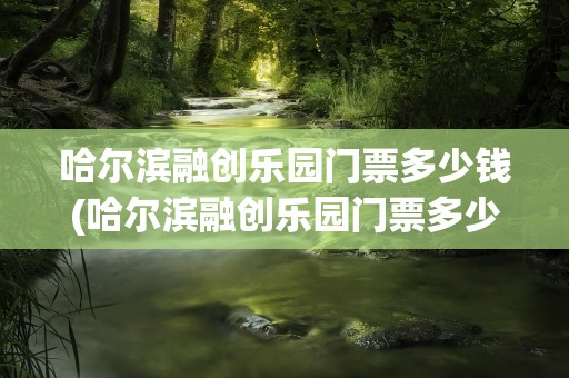 哈尔滨融创乐园门票多少钱(哈尔滨融创乐园门票多少钱一张)