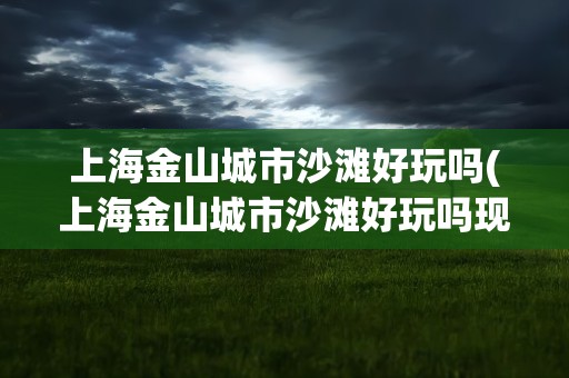 上海金山城市沙滩好玩吗(上海金山城市沙滩好玩吗现在)