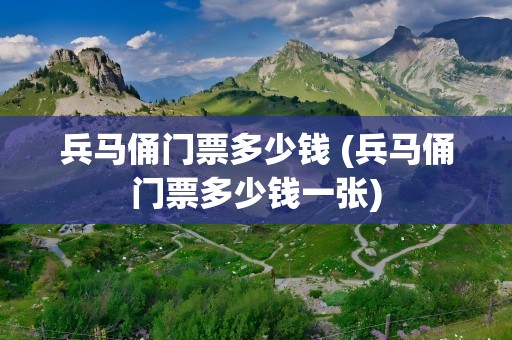 兵马俑门票多少钱 (兵马俑门票多少钱一张)