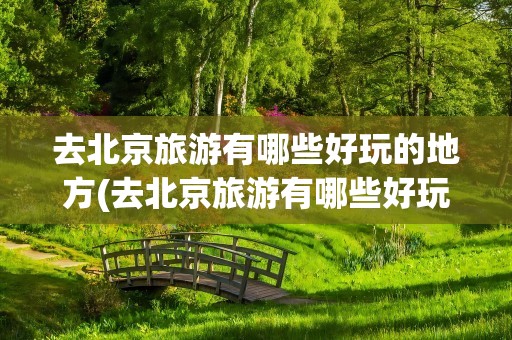 去北京旅游有哪些好玩的地方(去北京旅游有哪些好玩的地方推荐)