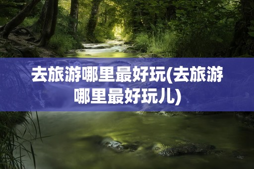 去旅游哪里最好玩(去旅游哪里最好玩儿)