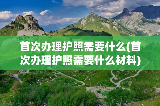 首次办理护照需要什么(首次办理护照需要什么材料)