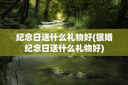 纪念日送什么礼物好(银婚纪念日送什么礼物好)
