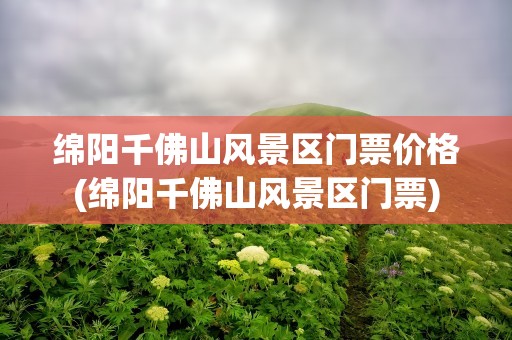 绵阳千佛山风景区门票价格(绵阳千佛山风景区门票)