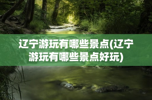 辽宁游玩有哪些景点(辽宁游玩有哪些景点好玩)