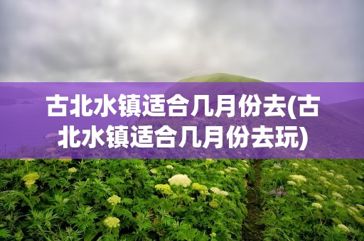 古北水镇适合几月份去(古北水镇适合几月份去玩)
