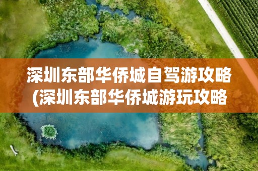 深圳东部华侨城自驾游攻略(深圳东部华侨城游玩攻略)