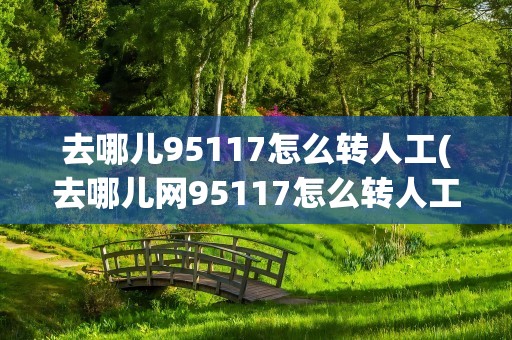 去哪儿95117怎么转人工(去哪儿网95117怎么转人工)