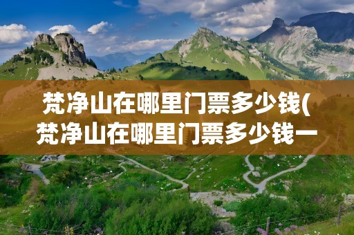 梵净山在哪里门票多少钱(梵净山在哪里门票多少钱一张啊)
