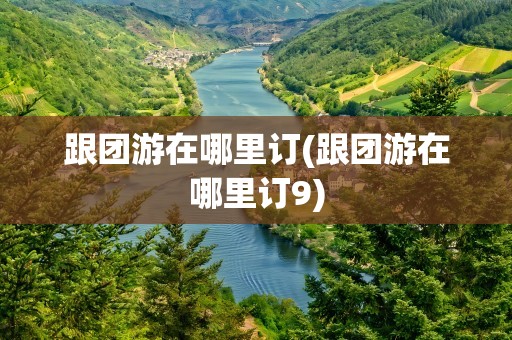 跟团游在哪里订(跟团游在哪里订9)