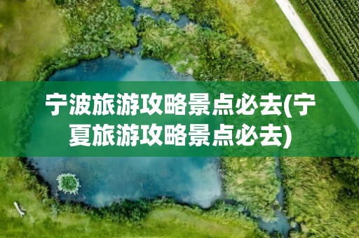 宁波旅游攻略景点必去(宁夏旅游攻略景点必去)
