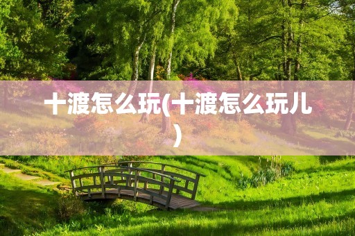 十渡怎么玩(十渡怎么玩儿)