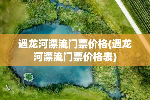 遇龙河漂流门票价格(遇龙河漂流门票价格表)
