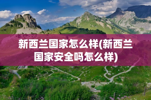 新西兰国家怎么样(新西兰国家安全吗怎么样)