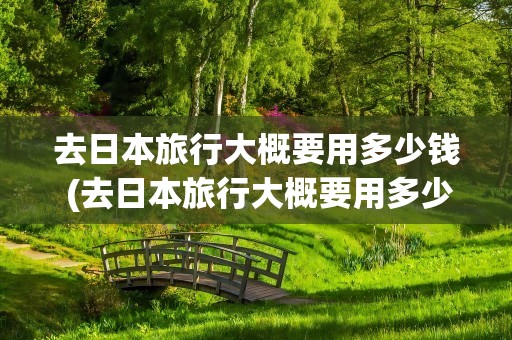 去日本旅行大概要用多少钱 (去日本旅行大概要用多少钱)
