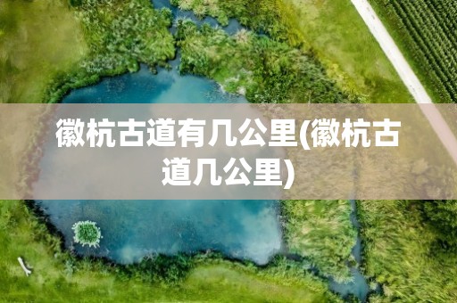 徽杭古道有几公里(徽杭古道几公里)