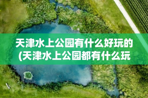 天津水上公园有什么好玩的(天津水上公园都有什么玩的)