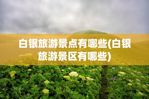 白银旅游景点有哪些(白银旅游景区有哪些)
