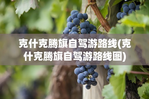 克什克腾旗自驾游路线(克什克腾旗自驾游路线图)