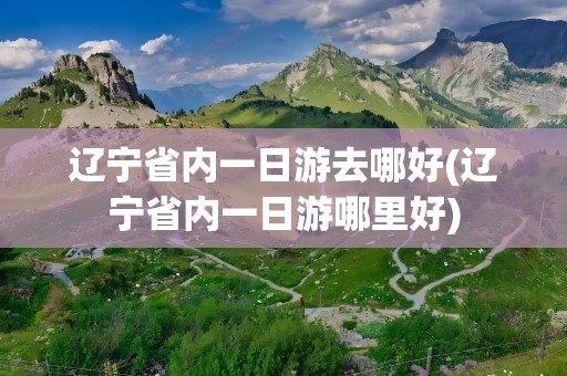辽宁省内一日游去哪好(辽宁省内一日游哪里好)